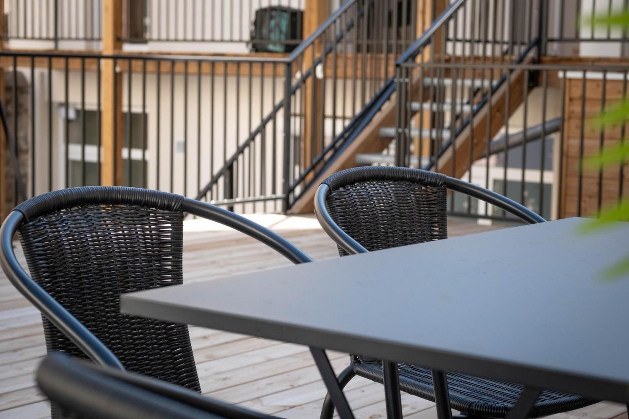 Апартаменты Bibemus Casa Maja - Baignoire Balneo - Parking - Terrasse Сент-Этьен Экстерьер фото