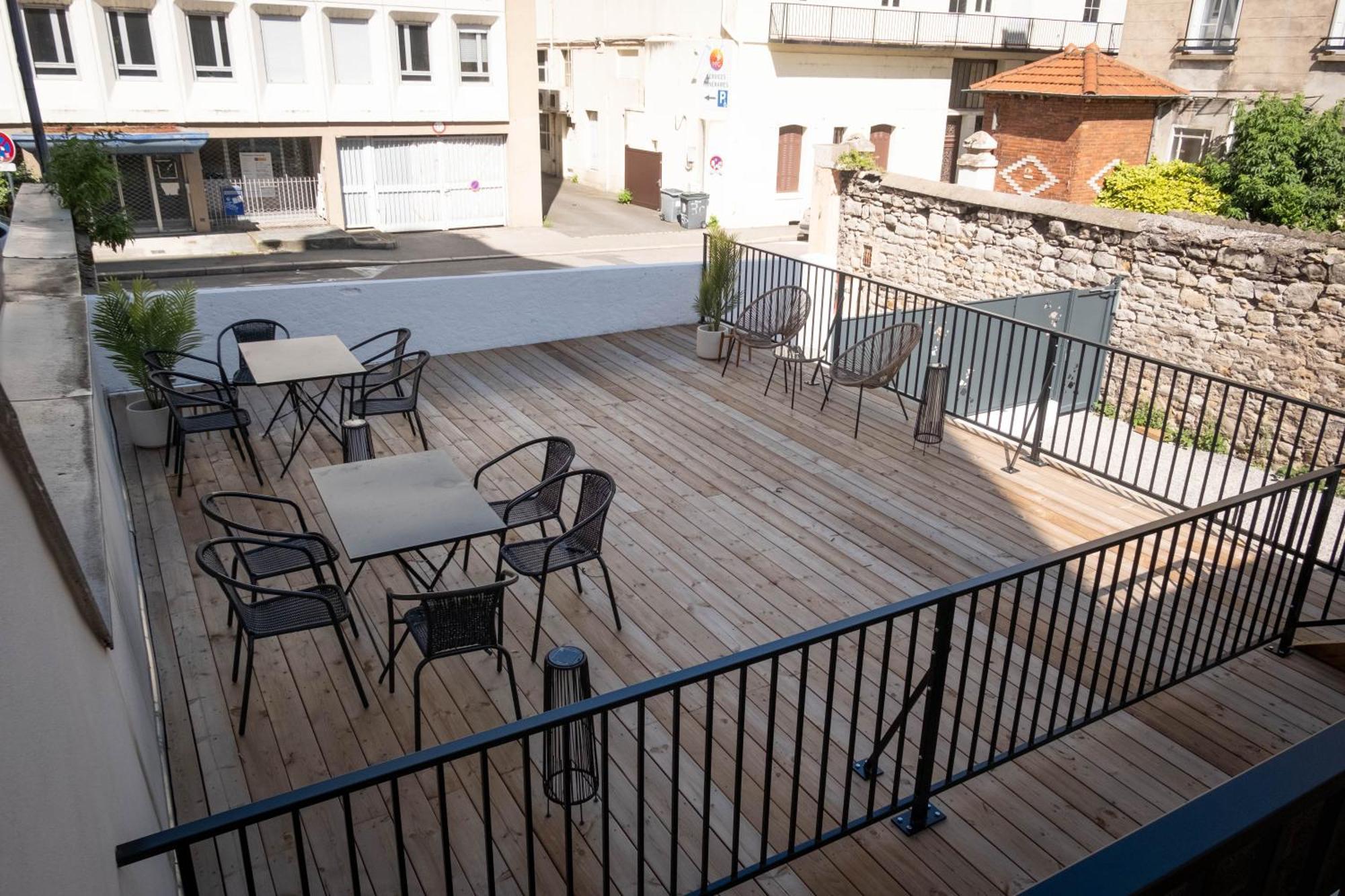 Апартаменты Bibemus Casa Maja - Baignoire Balneo - Parking - Terrasse Сент-Этьен Экстерьер фото