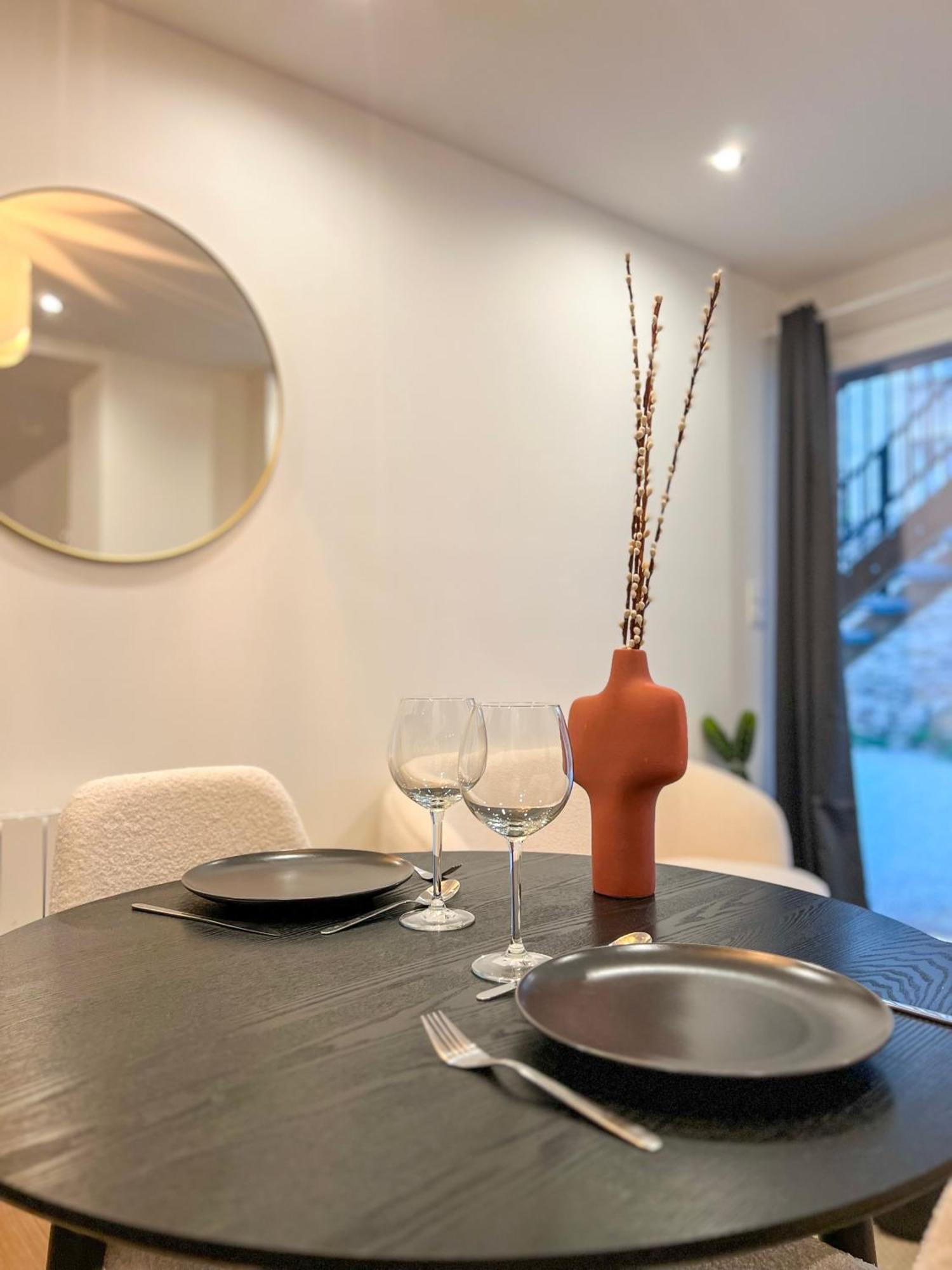 Апартаменты Bibemus Casa Maja - Baignoire Balneo - Parking - Terrasse Сент-Этьен Экстерьер фото